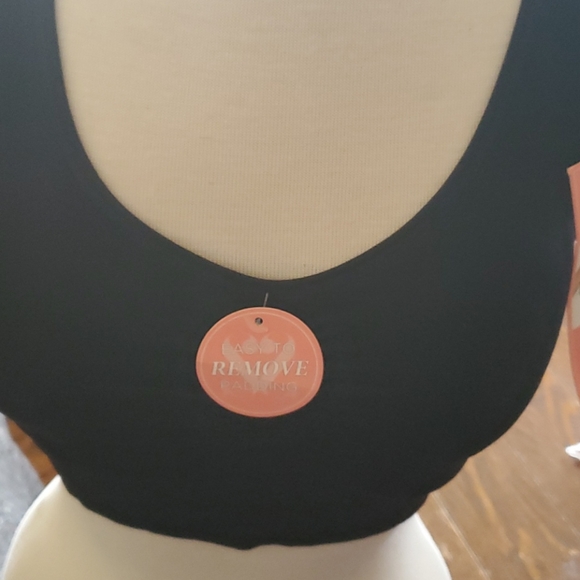 Never Worn Women's Black Racerback Bra Sz M - Picture 4 of 7